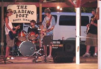 John on Guitar, Buzzy on Drums, Levy on Guitar and Cody on Bass