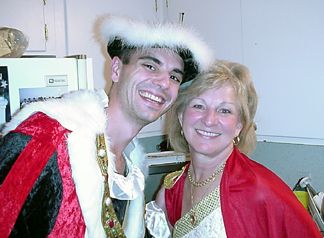 Shaun and his Aunt Barbara