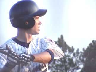 Ricky Watkins at bat