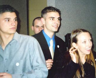 Patrick, Shaun and Kelly