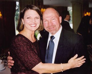 Joanie with her brother Pat