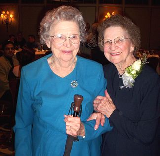 Joanie's mom and her sister Annie
