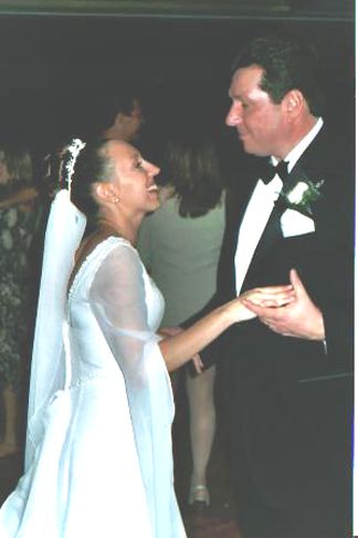 Kelly dancing with her Dad - Joe Heisler