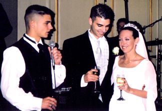 Patrick Griffin - Best Man - Giving toast to Shaun and Kelly
