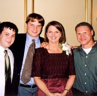 Shaun's friends with his mom!