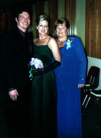 June and Cindy Heisler with Mike