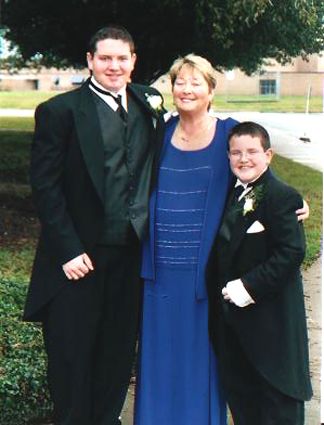 June Heisler with Mark and Ryan