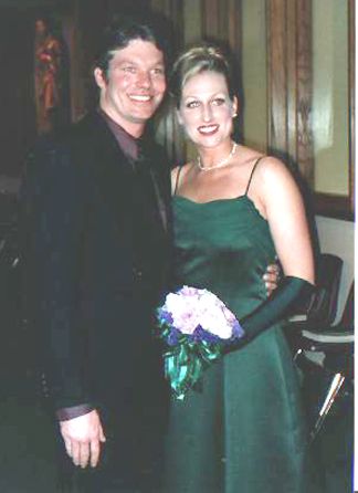 Cindy Heisler and her fiancee Mike