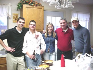 Shaun, Patrick, Kayli, Mike and Mark Hammond