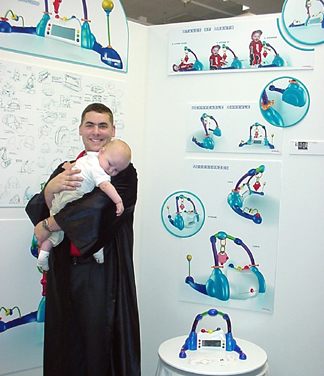 Nathan and his Dad.