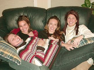 Joanie with Nicole Kelly and Natalie