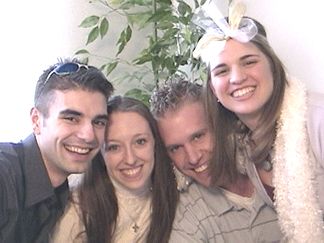 Shaun, Kelly, Mike and Natalie
