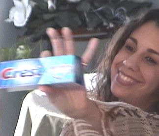 Hey Michelle - If there's toothpaste - then there must be a frog!
